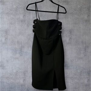 NWT Trixxi Black Bodycon Dress, Size Large